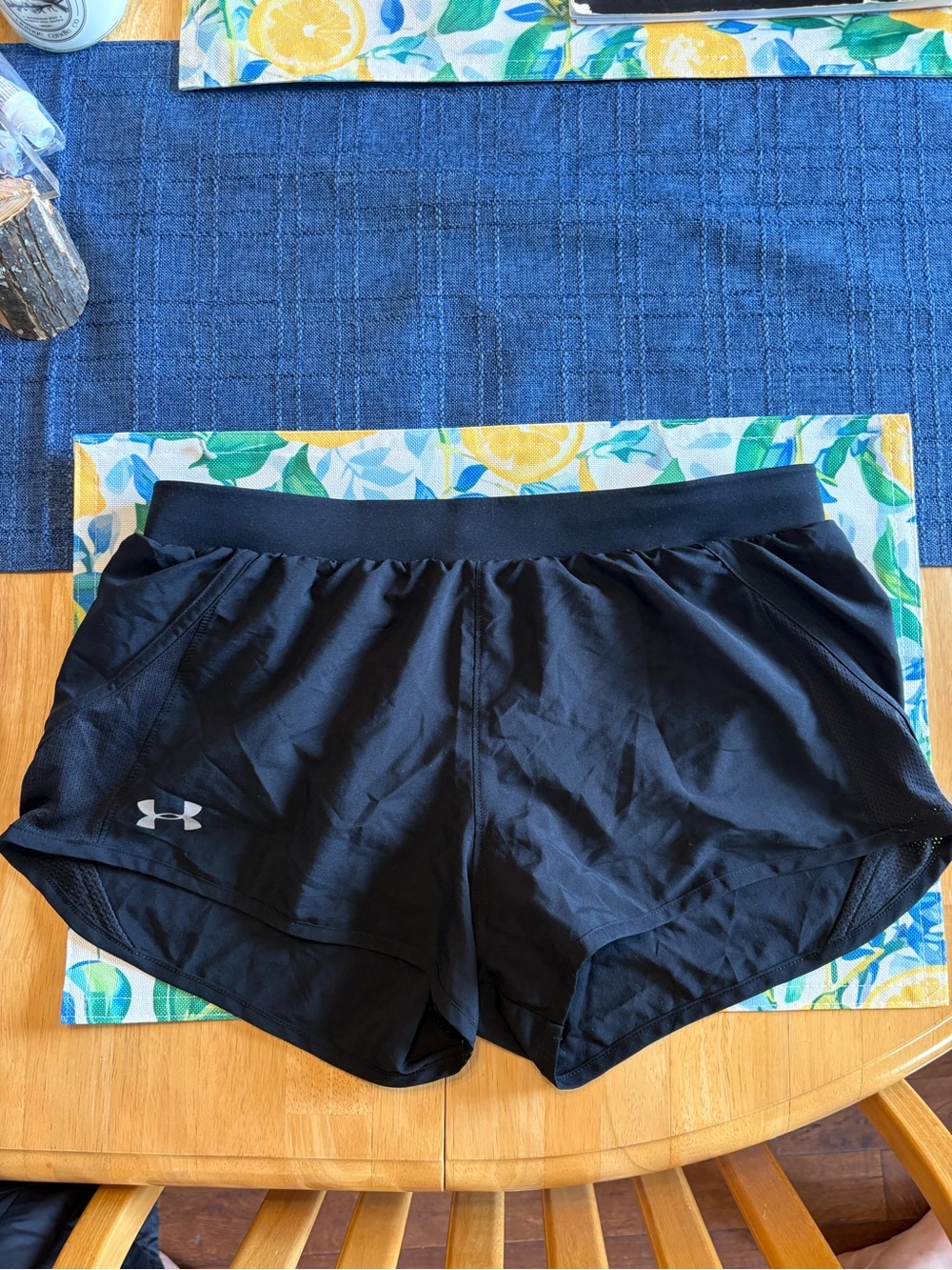Under Armour Black Women's Athletic Running Shorts